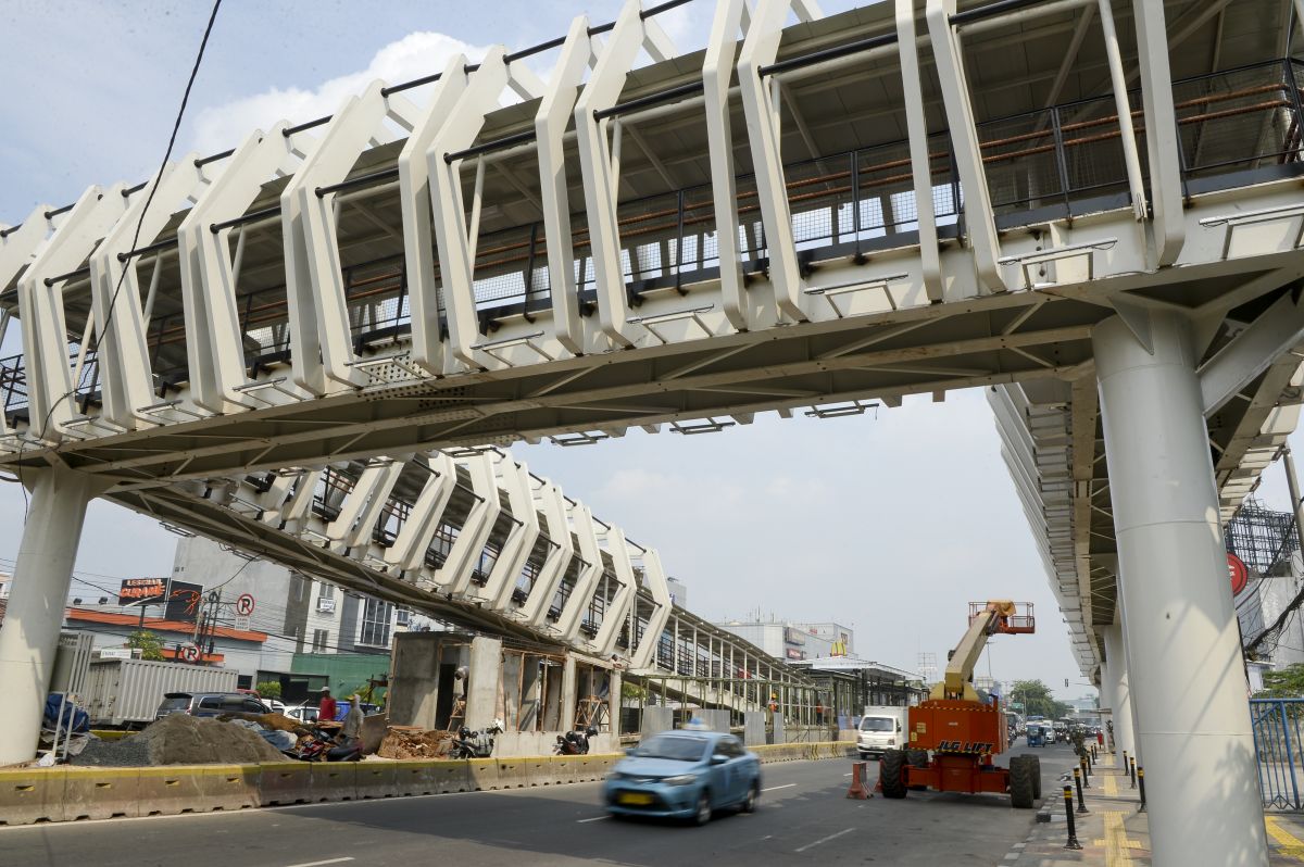 Proyek Pembangunan Jembatan Penyeberangan Orang Dan Overpass Antara Paledang 15 Agustus 2022 !